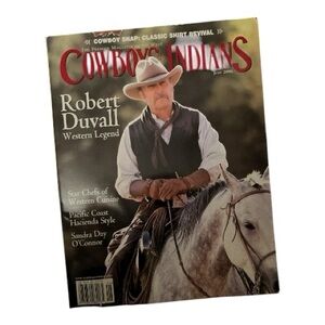 Cowboys & Indians Magazine with Robert Duvall June 2006